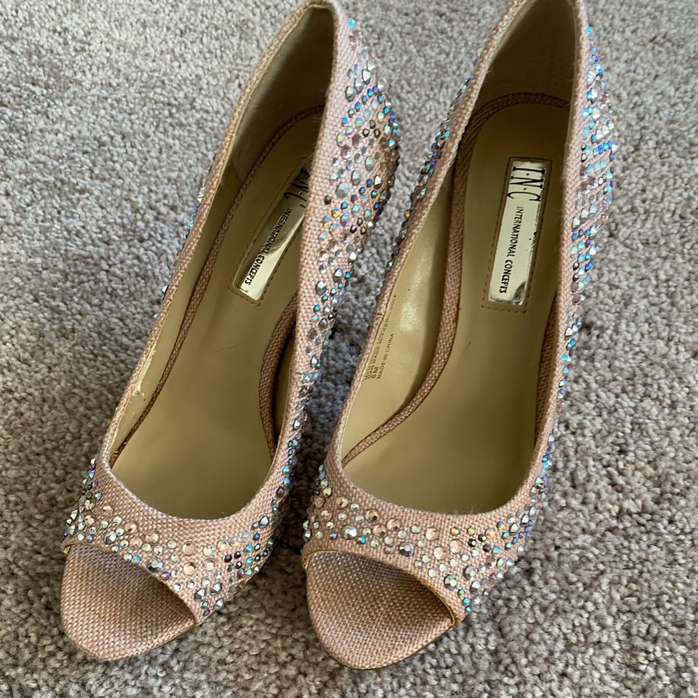 Studded heels